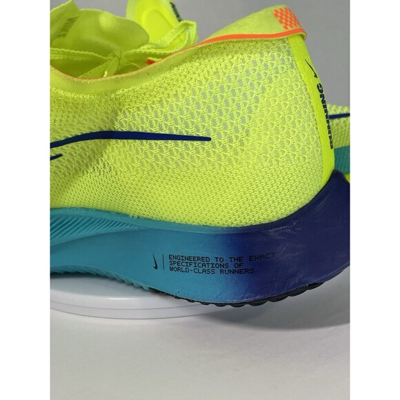 Nike ZoomX Streakfly Volt Running Shoe Men’s 12 Bright Crimson Yellow DJ6566-700 - Picture 10 of 16